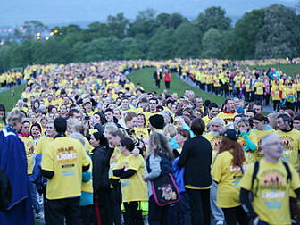 100,000 raise funds worldwide...